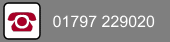 GTI pat telephone number 01797 229 020